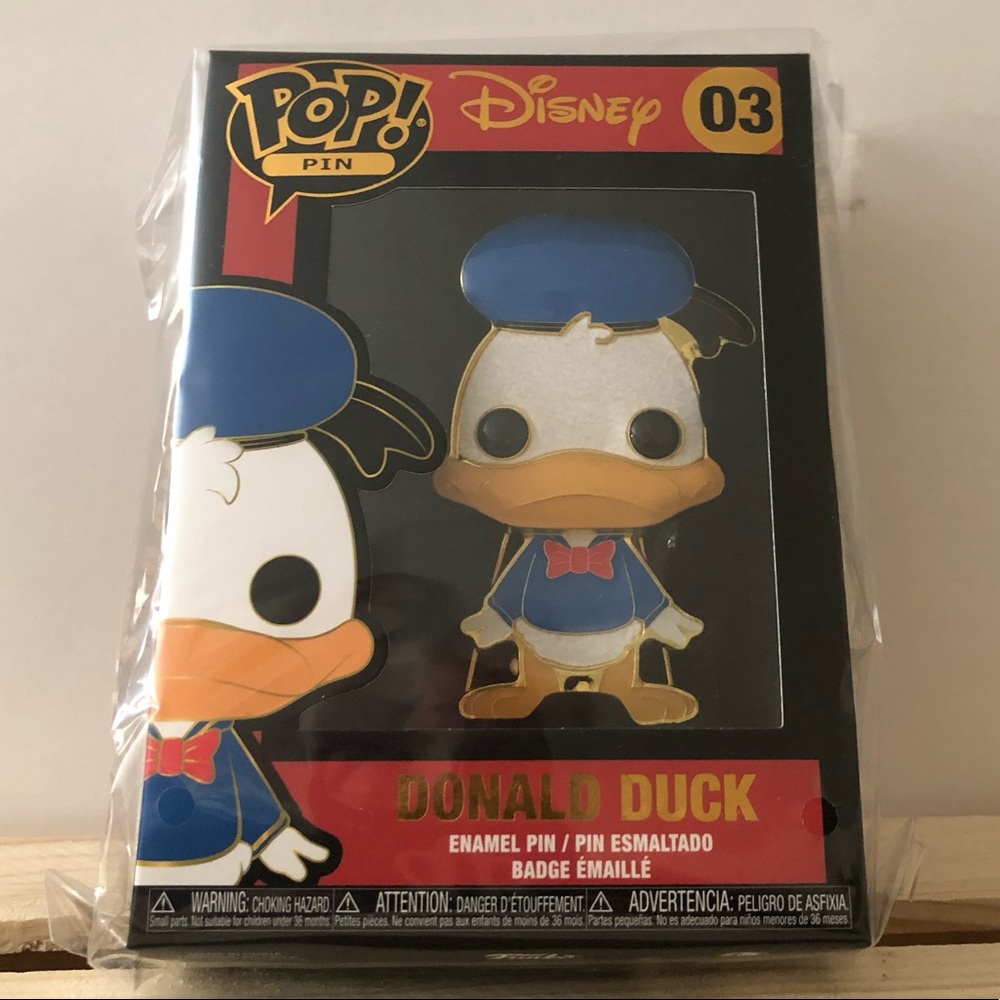 NEW DONALD DUCK FUNKO POP! PIN
